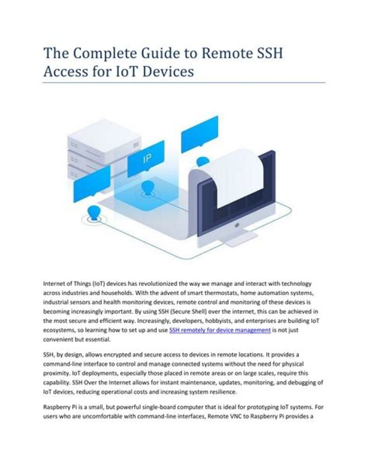 AWS IoT SSH Access: Your Guide to Remote Device Control