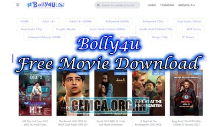 Bolly4u: Your Guide to Free Movies - Everything You Need to Know