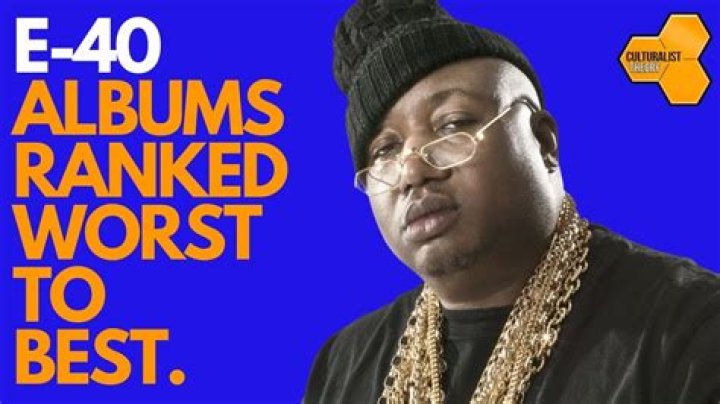 E40 Albums: A Comprehensive Exploration of the Iconic Artist's Musical Journey