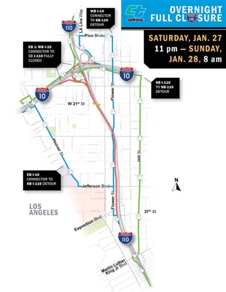Freeway Closures in Los Angeles: A Comprehensive Guide