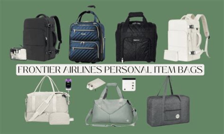Frontier Personal Item: Your Essential Guide to Packing Smart for Travel