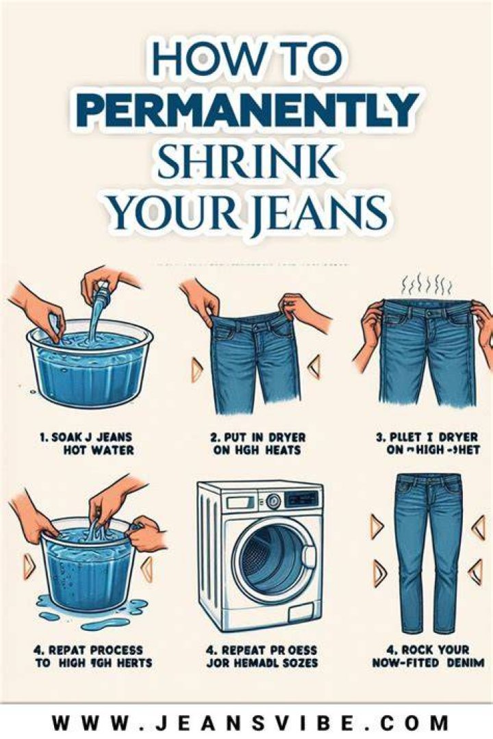 How to Shrink Jeans: A Comprehensive Guide for Perfectly Fitted Denim