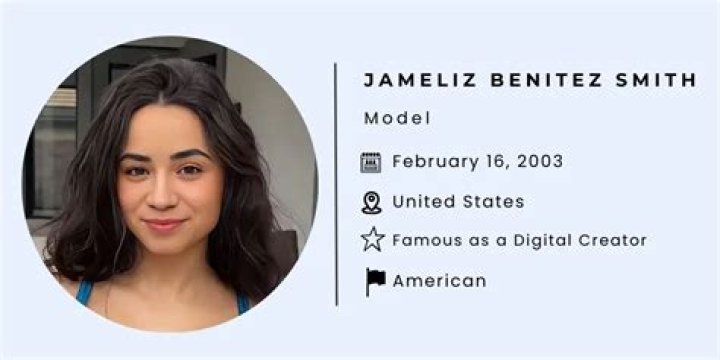 Jameliz Benitez Smith: From TikTok Star to Social Media Sensation!
