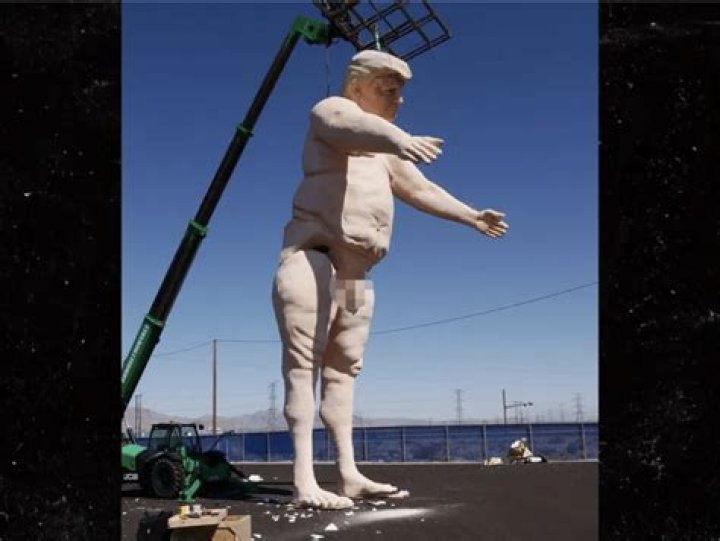 Naked Statue of Trump in Phoenix: The Controversial Art Installation That Ignites Passion