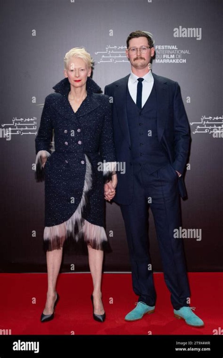 Tilda Swinton & Son at Marrakech Film Fest: "Memory" Premiere