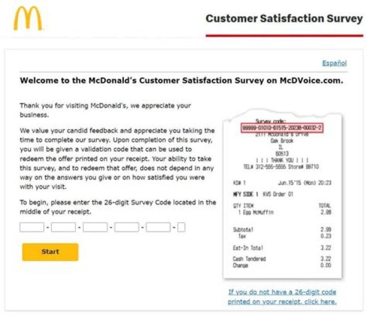Why You Should Go to www.mcdvoice.com Within 7 Days